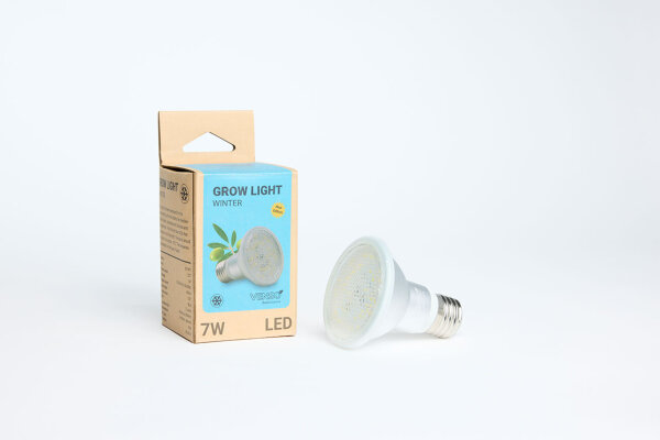 Pflanzenlampe Winter E27 7W 120°