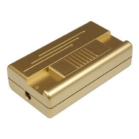 Mobiler Schnurdimmer mit Schieberegler T25.01, 400VA, gold