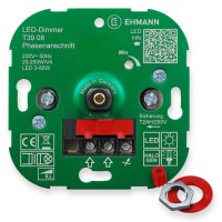 LED UP-Phasenanschnitt-Dimmer T39.08, für dimmbare...