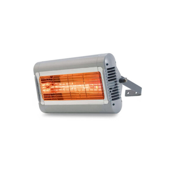 Infrarot Quarz-Heizstrahler Sorrento IP55 "Universal" silber, 2 kW