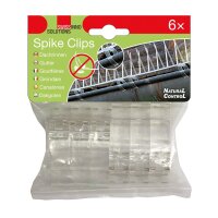 Spike-Clips für Dachrinnen zur Anbringung der...