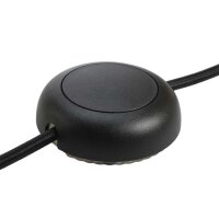 LED Schnurdimmer mit Drucktaster T24.08, 5-150 VA, schwarz