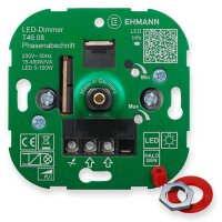 LED UP-Phasenabschnitt-Dimmer T46.08, für dimmbare...