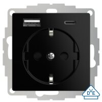 2USB Schutzkontakt-Steckdose inCharge Pro 55, 3 A, 15W,...